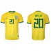 Cheap Brazil Vinicius Junior #20 Home Football Shirt World Cup 2022 Short Sleeve